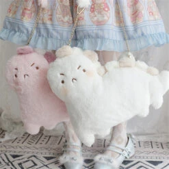 Angry Dino Plush Purse