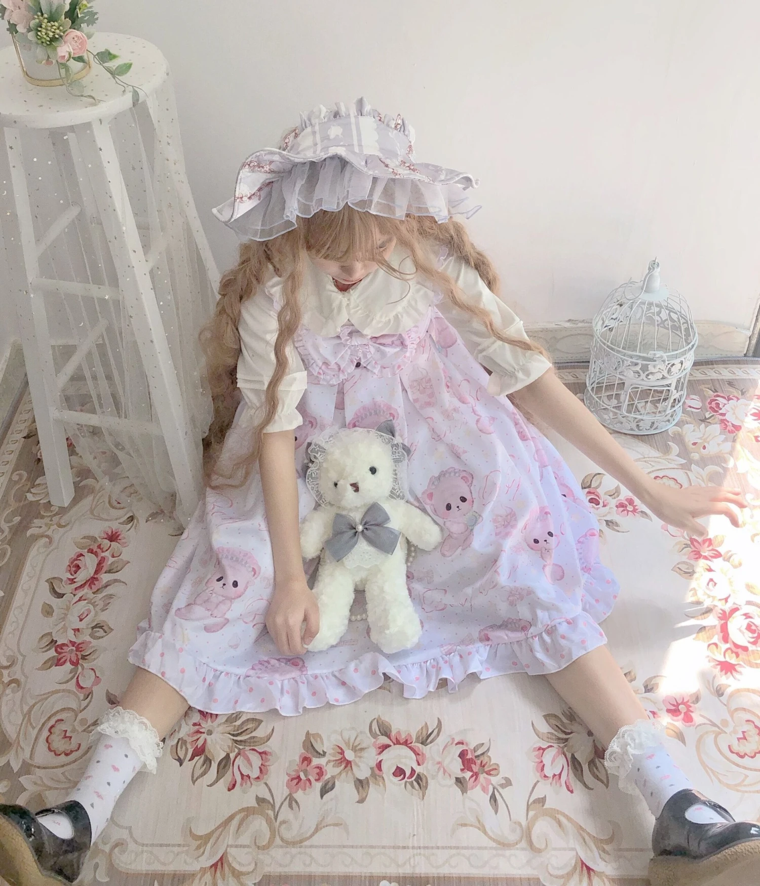 Baby Angel Bear Dress - Image 3