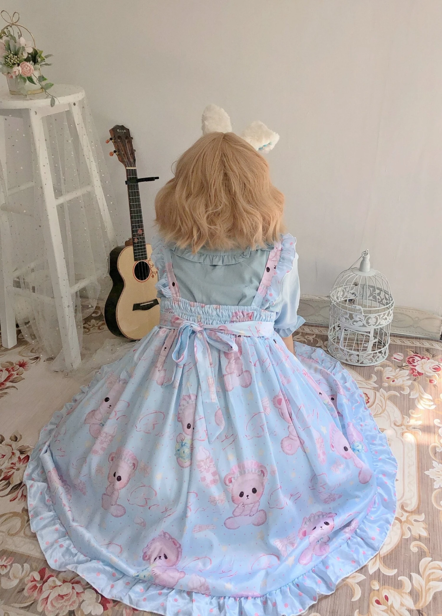 Baby Angel Bear Dress - Image 8