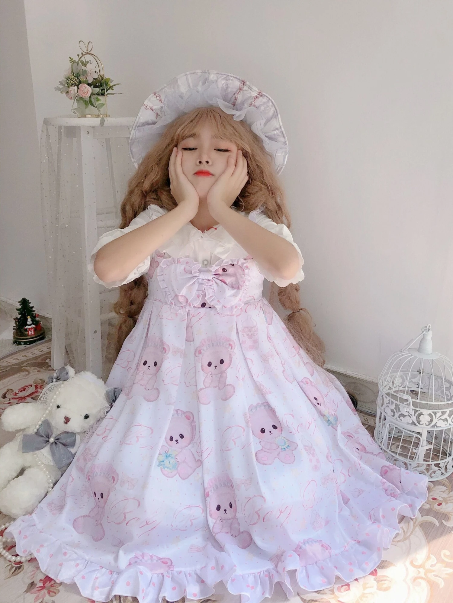 Baby Angel Bear Dress - Image 6