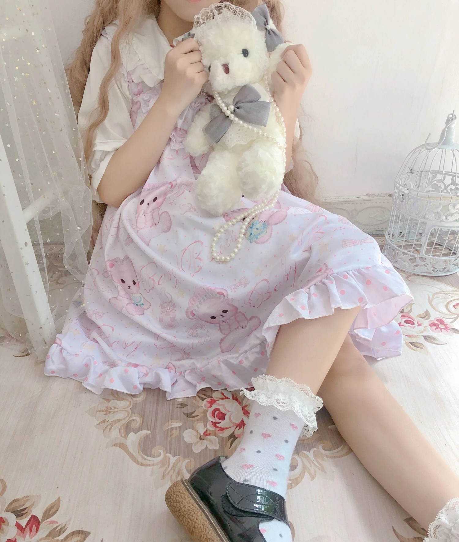 Baby Angel Bear Dress - Image 7