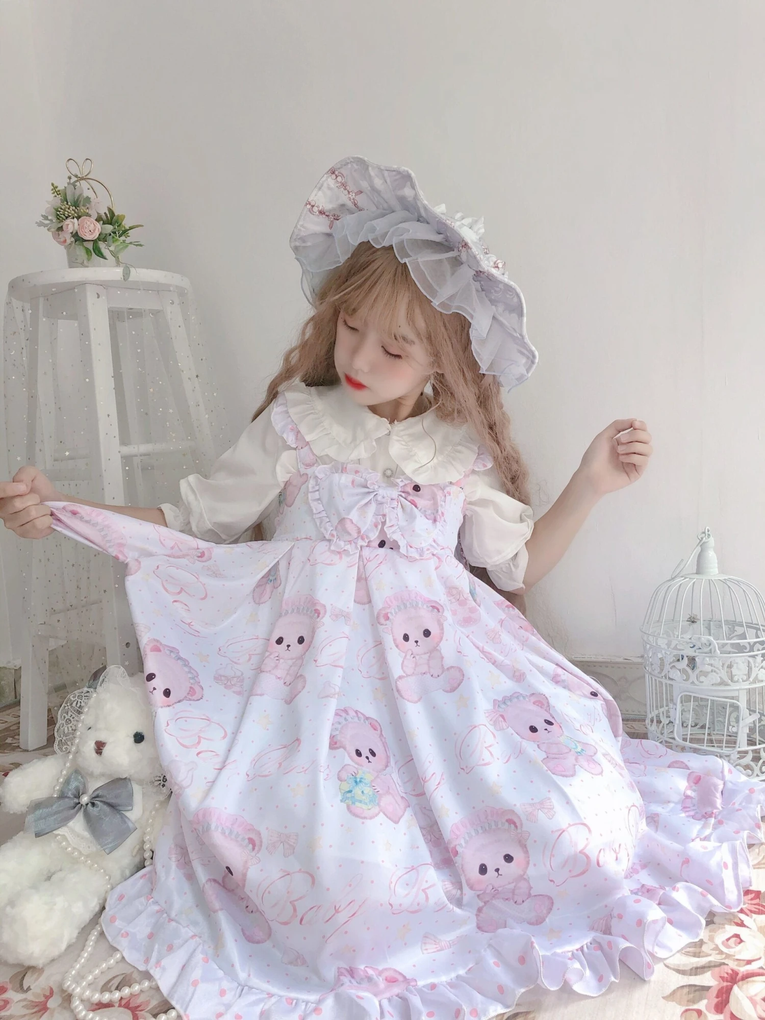 Baby Angel Bear Dress - Image 5