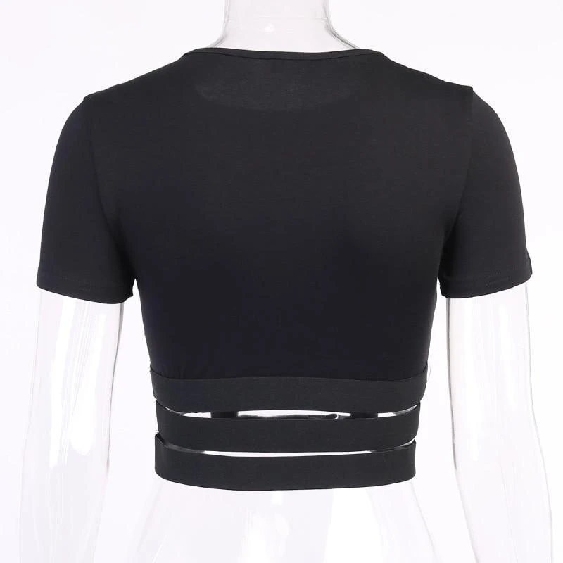 Baby Girl Suspender Crop Top - Image 12