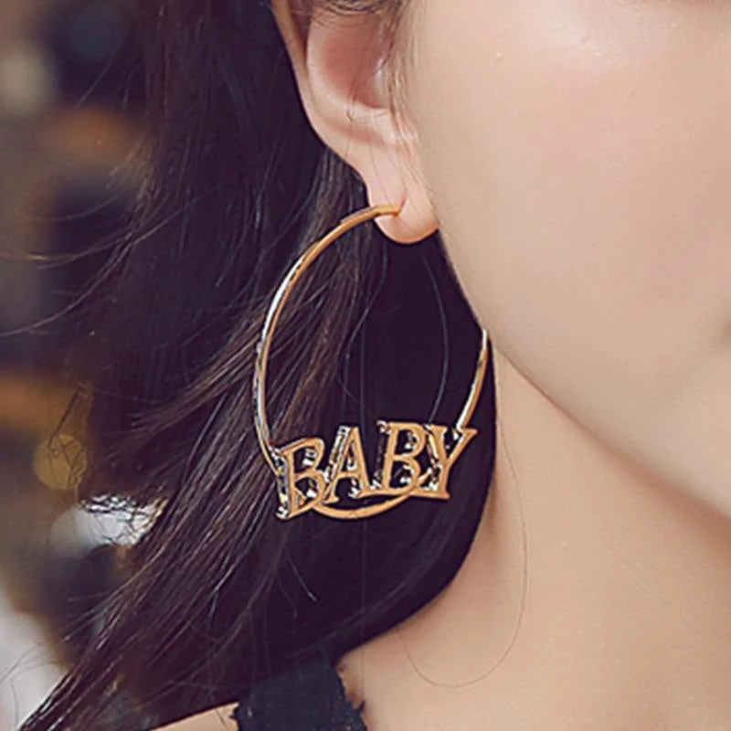 Baby Hoop Earrings - Image 4
