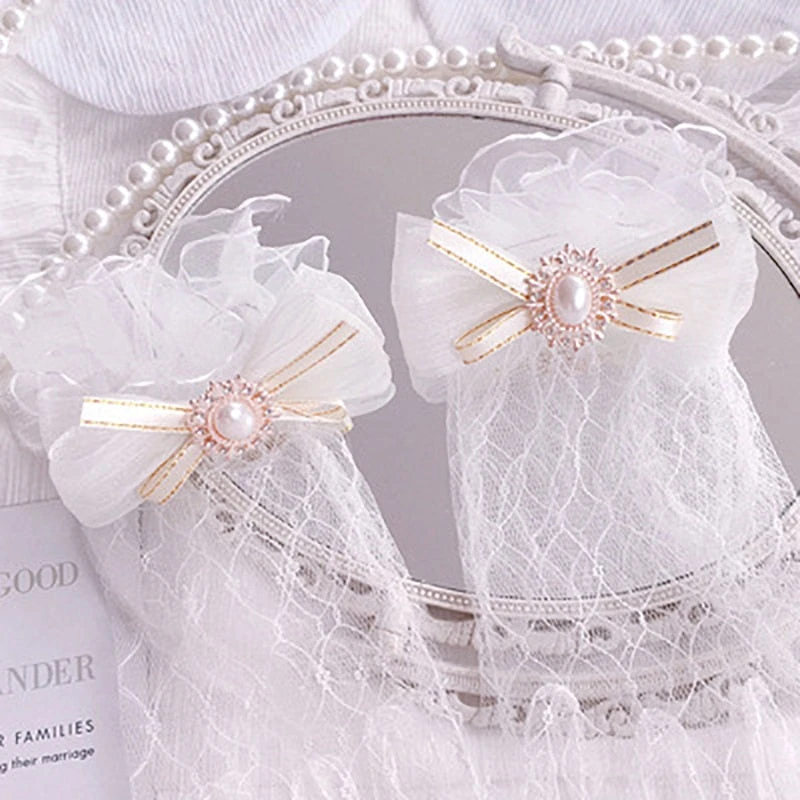 Victorian Lace Gloves - Image 2