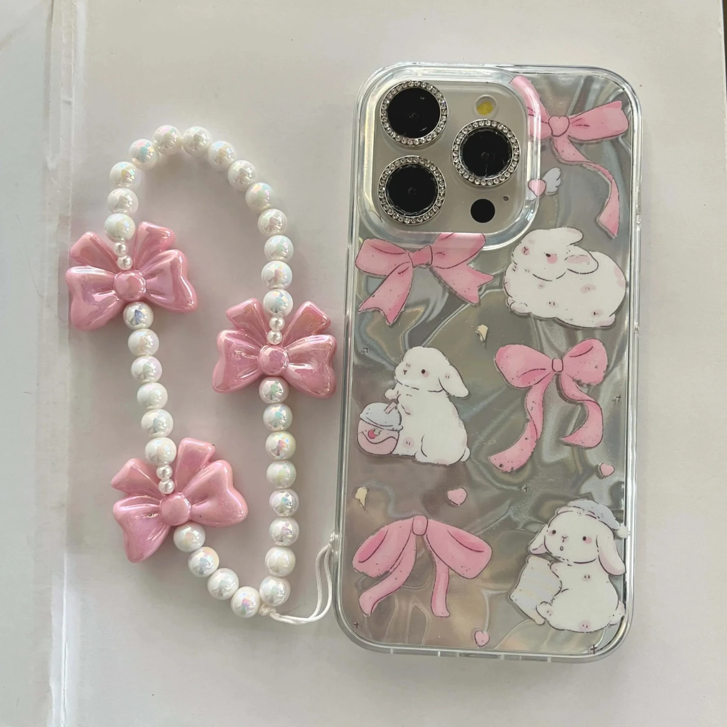 Bunnies And Bows IPhone Case - Image 4