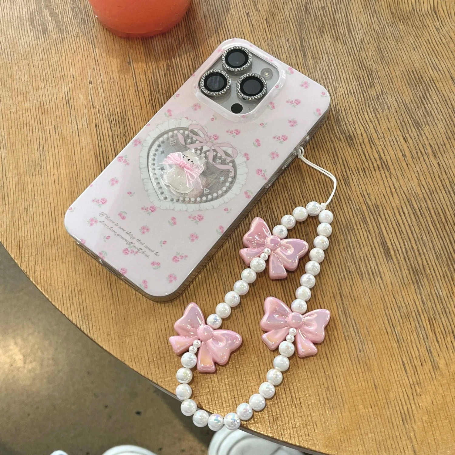 Cameo Kitty IPhone Case With Chain - Image 5