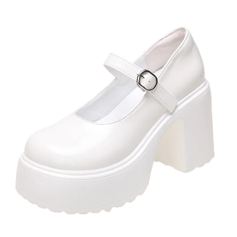 Classic Mary Jane Platform Shoes - Image 2