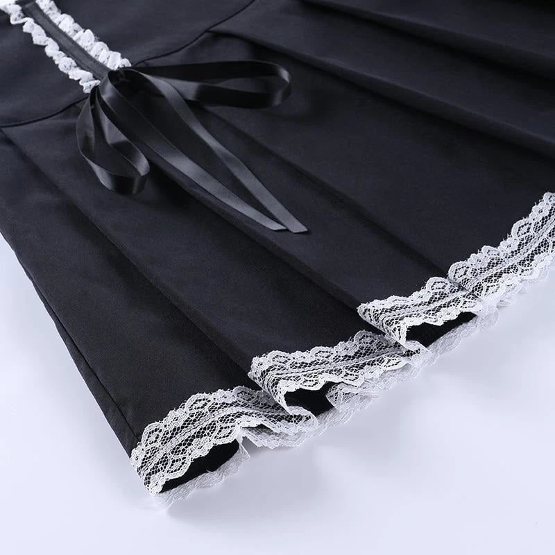 Corset Lace Mini Skirt - Image 10