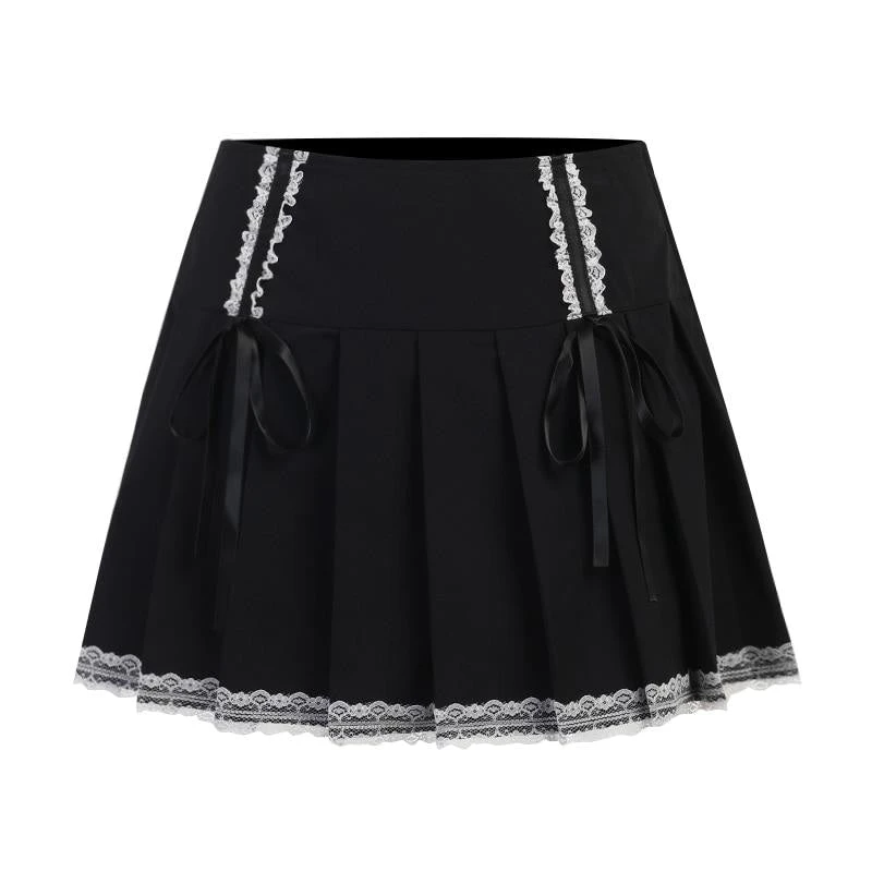 Corset Lace Mini Skirt - Image 5