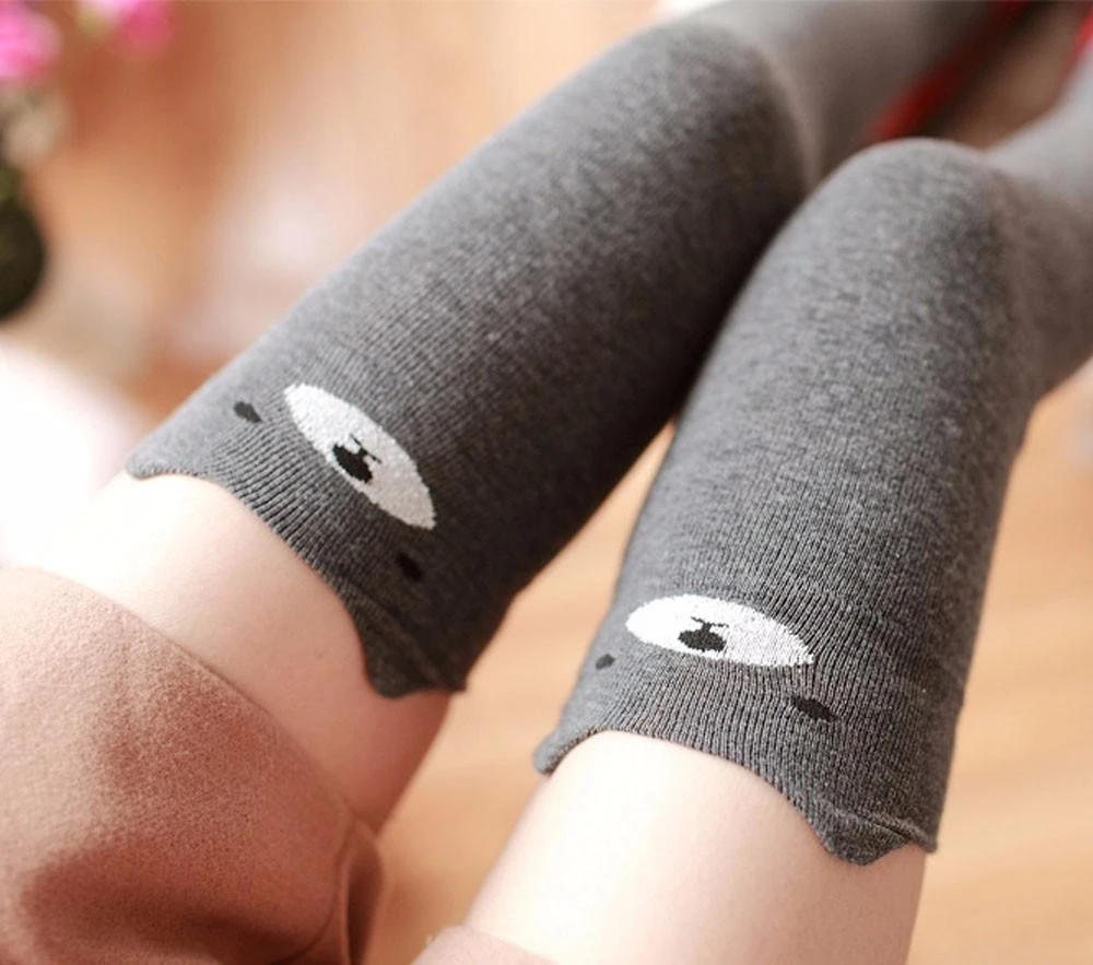 Cotton Animal Thigh Highs - Image 16