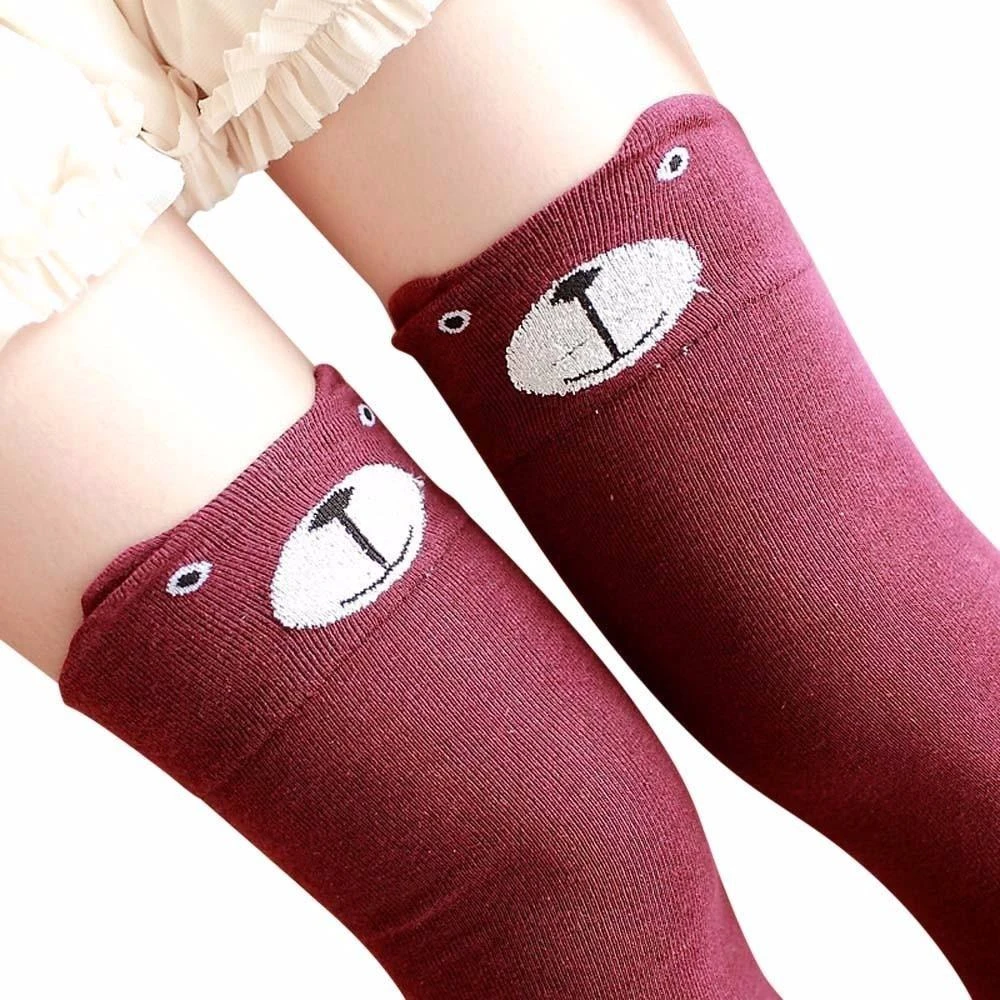 Cotton Animal Thigh Highs - Image 14