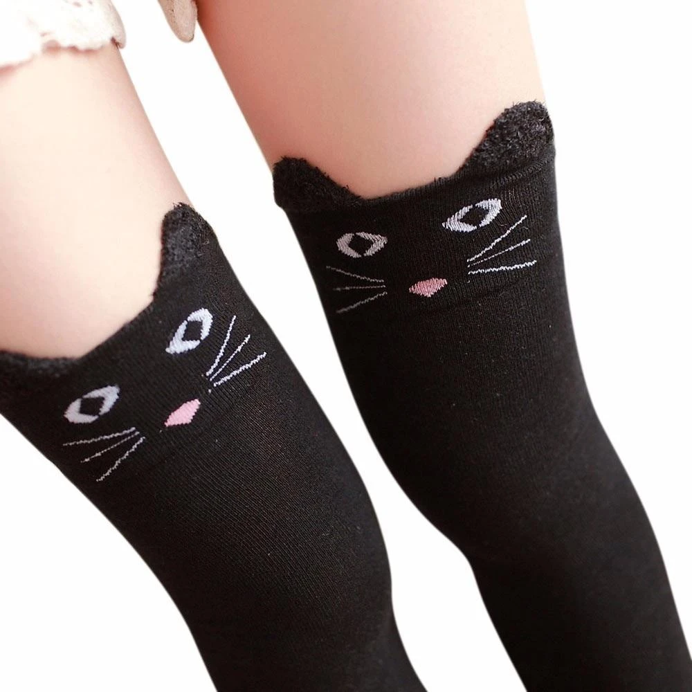 Cotton Animal Thigh Highs - Image 10