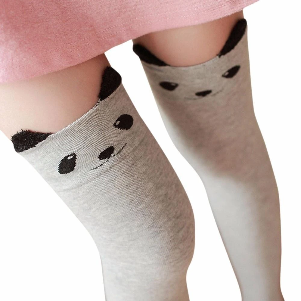 Cotton Animal Thigh Highs - Image 12