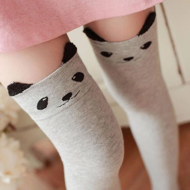 Cotton Animal Thigh Highs - Image 15