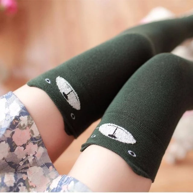 Cotton Animal Thigh Highs - Image 8