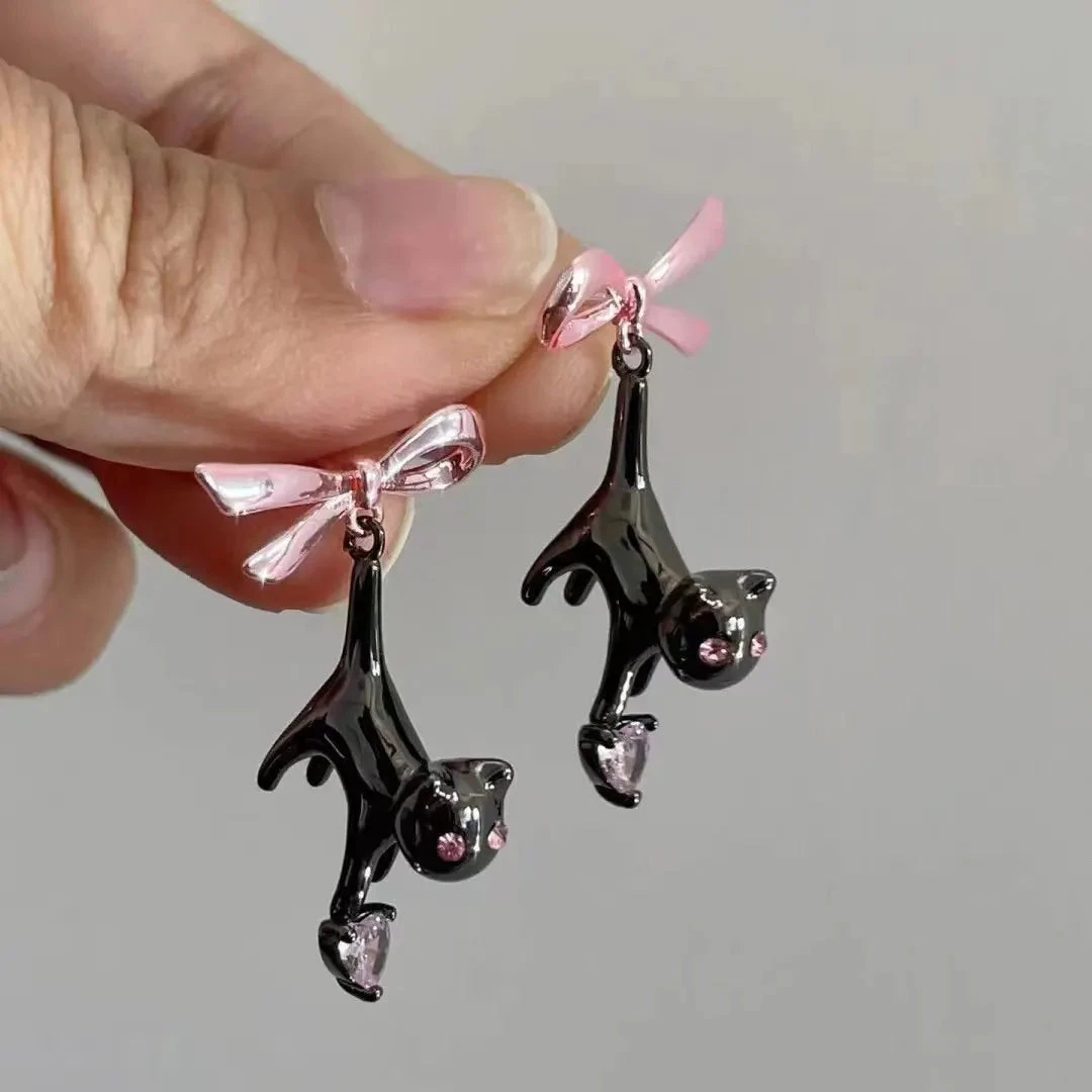 Dangling Kitten Earrings - Image 5