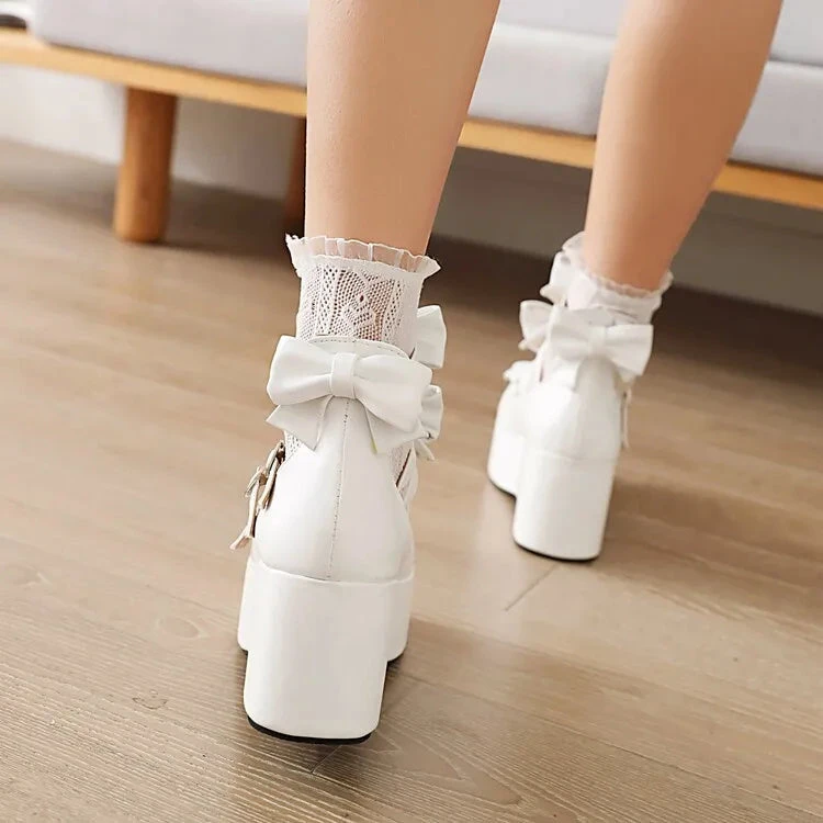 Dolly Platform Mary Janes - Image 8