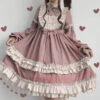 Dusty Pink Maid Dress