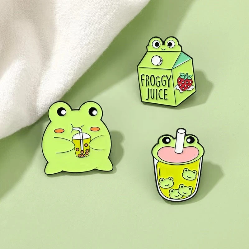 Froggy Juice Enamel Pins - Image 12