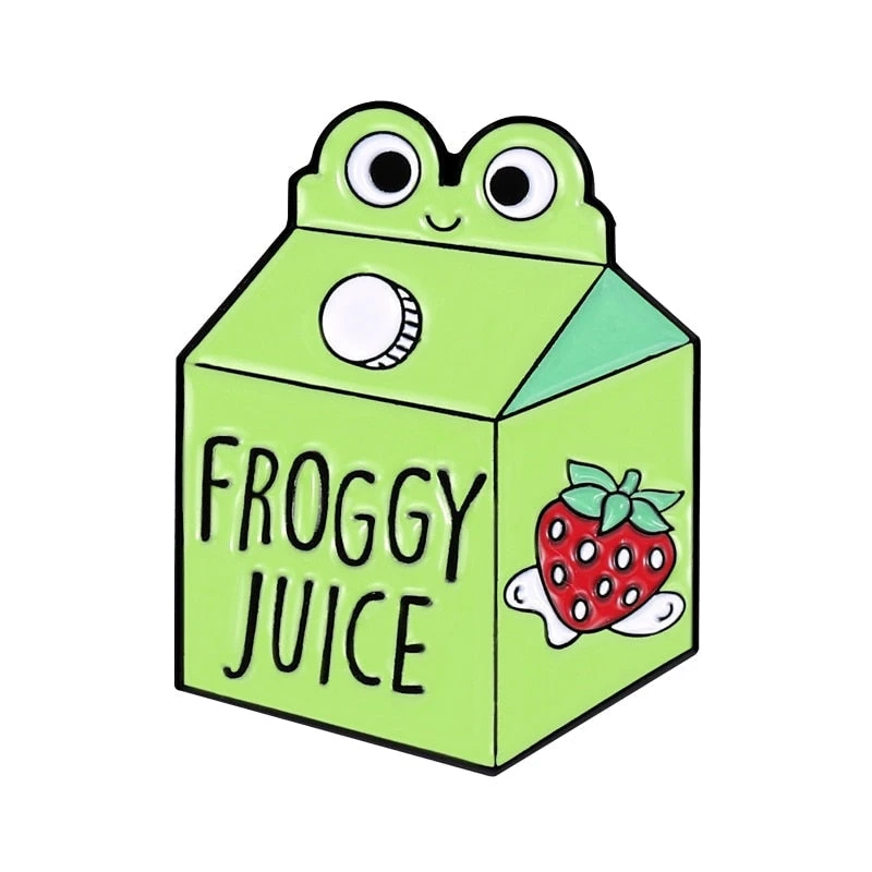 Froggy Juice Enamel Pins - Image 10