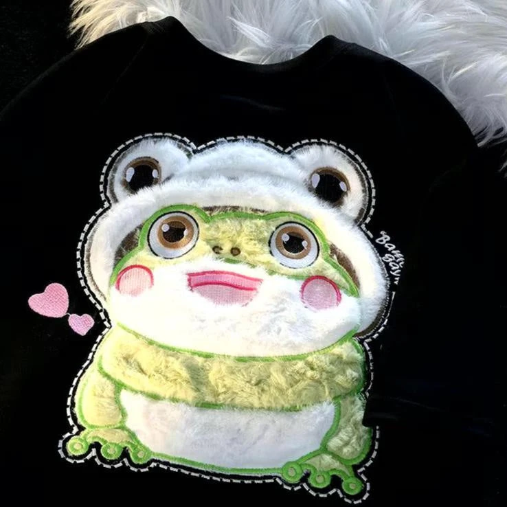 Froggy Love Fluffy Tee - Image 4