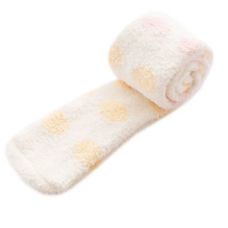 Polkadot Fuzzy Thigh Highs - Image 14