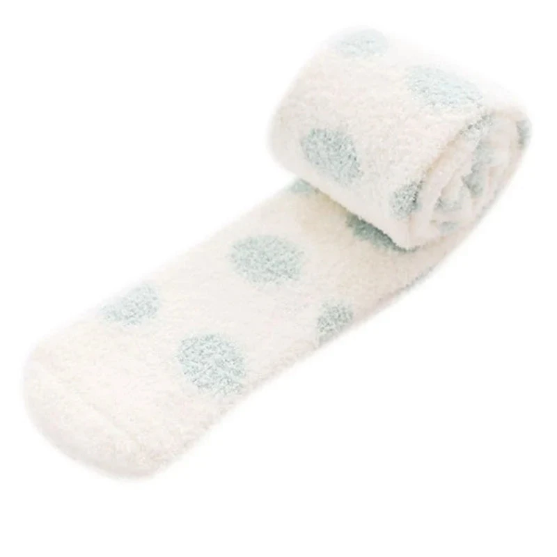 Polkadot Fuzzy Thigh Highs - Image 13