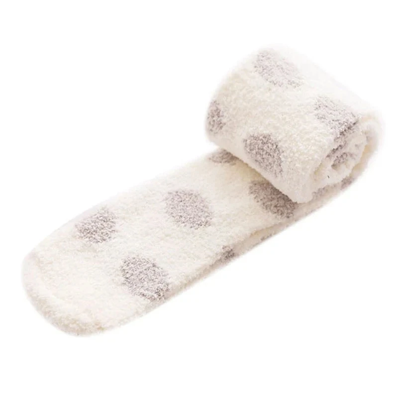 Polkadot Fuzzy Thigh Highs - Image 18
