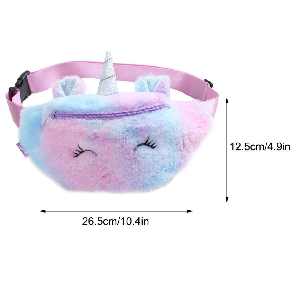 Fuzzy Unicorn Fanny Packs - Image 6
