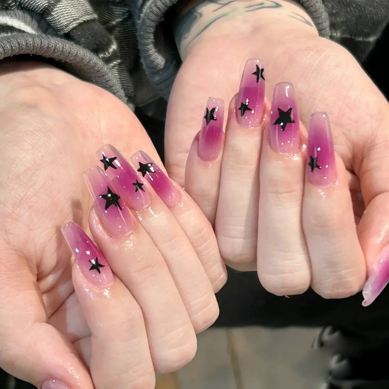 Goth Girl Press On Nails - Image 3