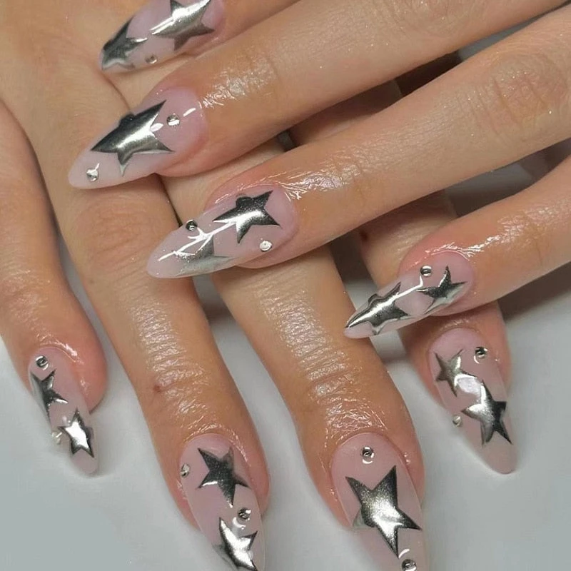 Goth Girl Press On Nails - Image 17
