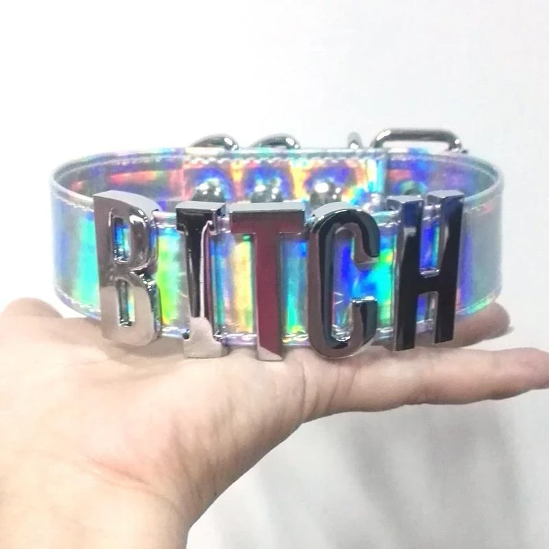 Holographic Bi*ch Collar - Image 2
