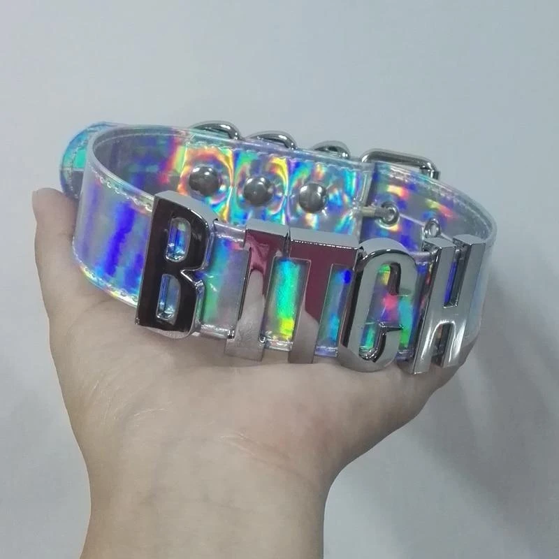 Holographic Bi*ch Collar - Image 3