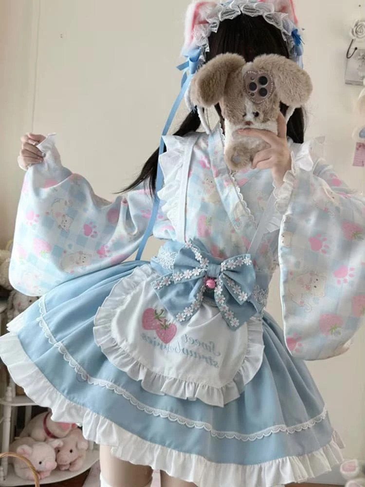 Sweet Strawberry Kimono - Image 2