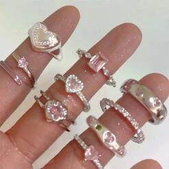 Pink Princess Rings