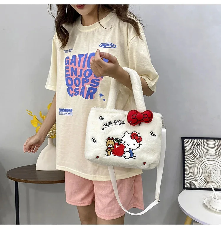 Kawaii Plush Cross Body Bags - Image 11