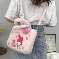Kawaii Plush Cross Body Bags
