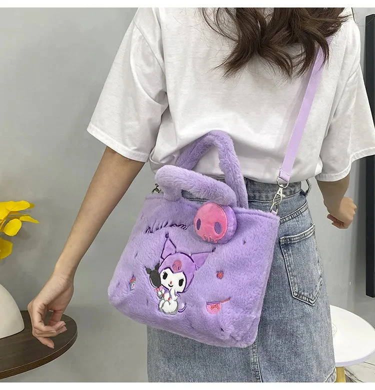 Kawaii Plush Cross Body Bags - Image 14