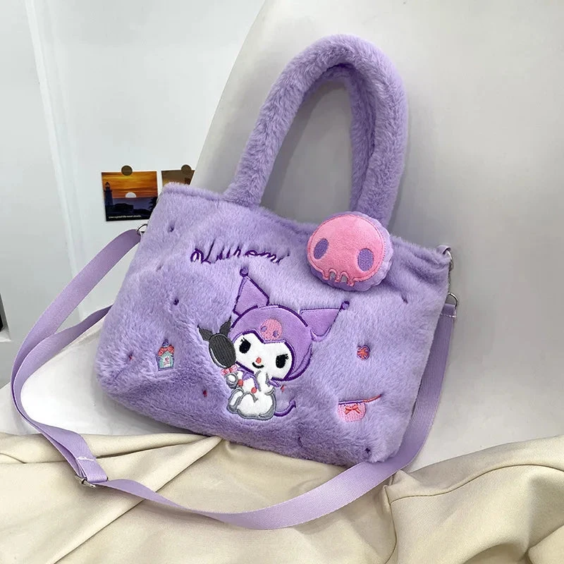 Kawaii Plush Cross Body Bags - Image 10