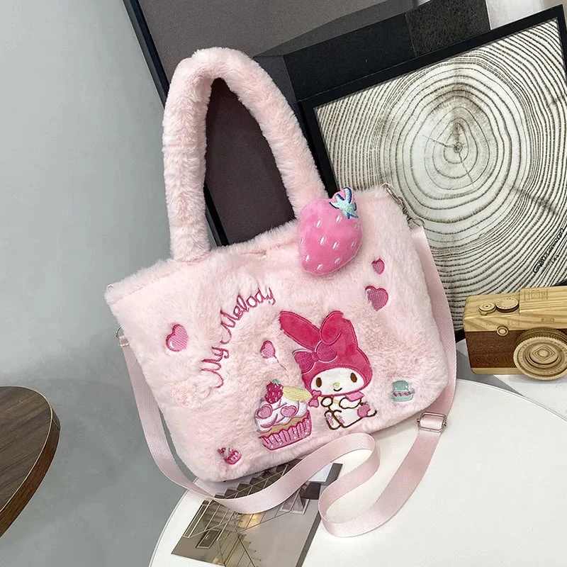 Kawaii Plush Cross Body Bags - Image 9