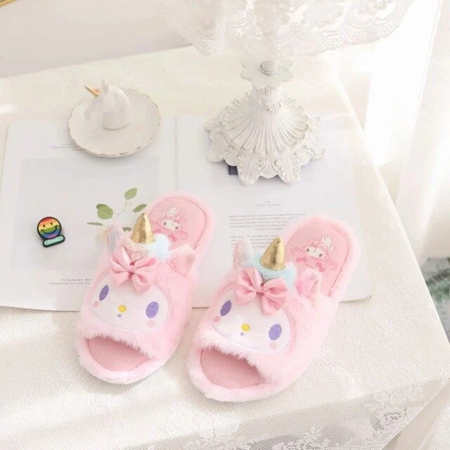Kawaii Unicorn Slippers - Image 7