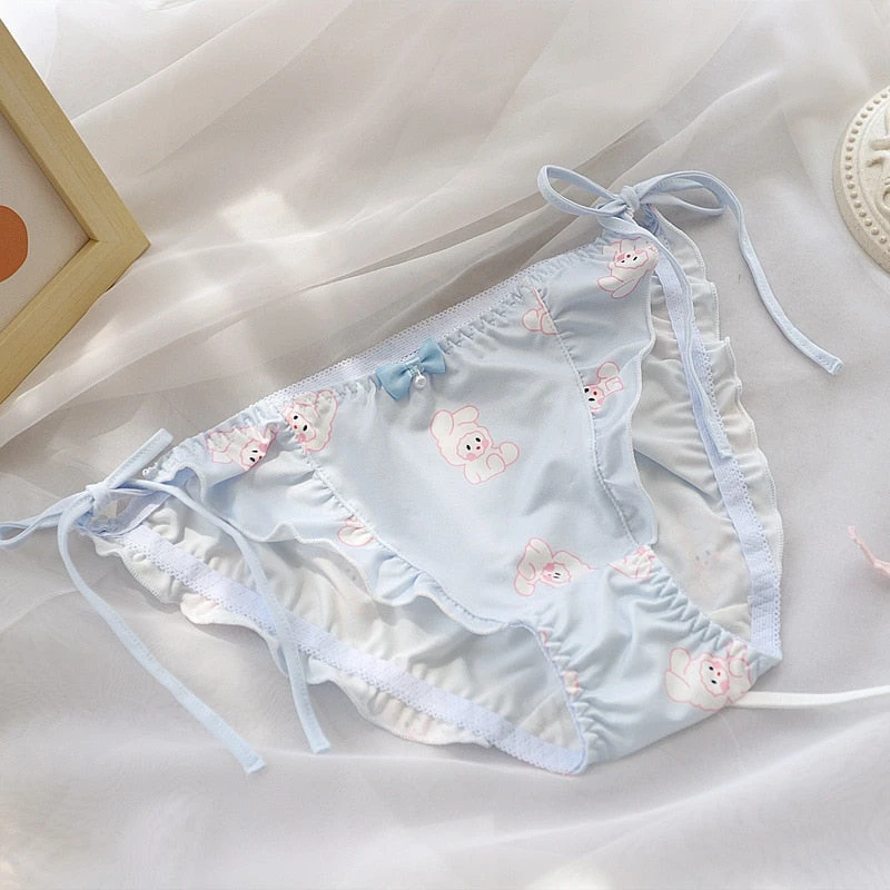 Kigurumi Bear Lace Up Panties - Image 5