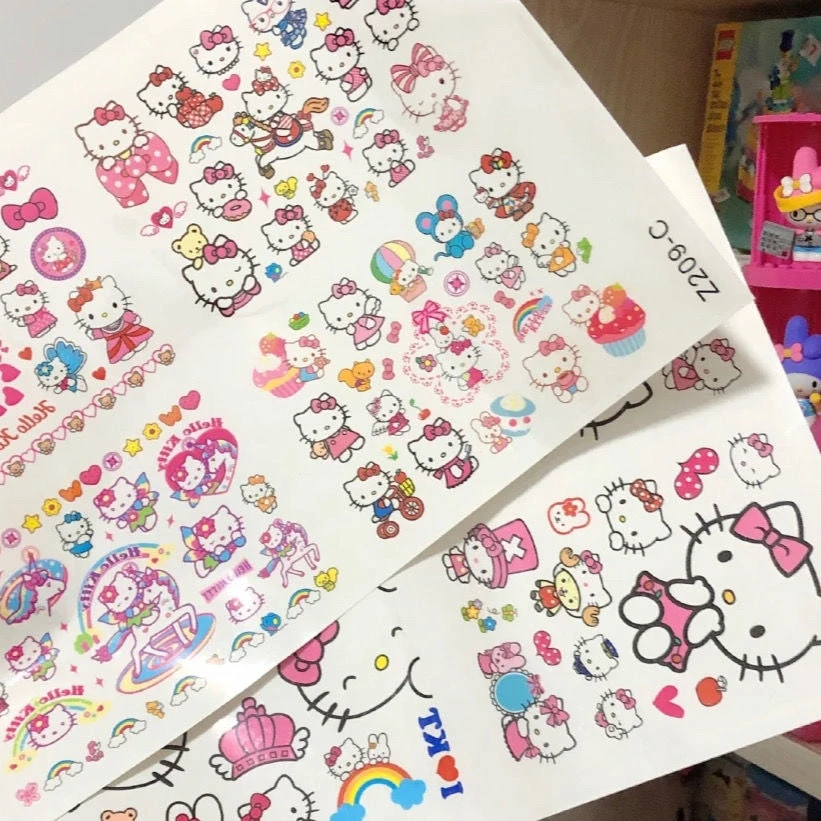 Kawaii Kitten Temporary Tattoo Pack - Image 5