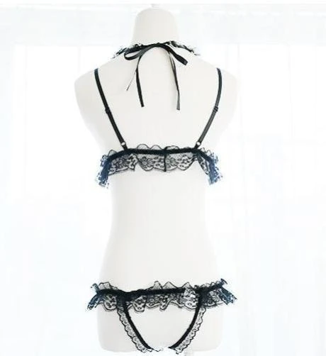 Lace Harness Lingerie Set - Image 9