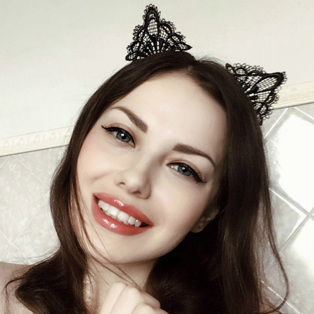 Lace Kitten Ears - Image 2