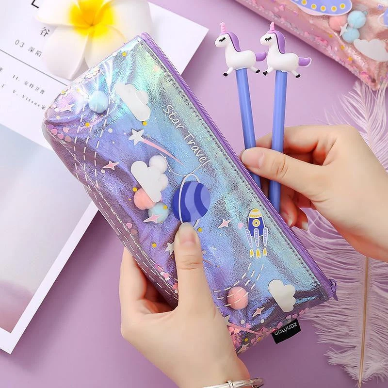 Milky Galaxy Cosmetic Bag - Image 2