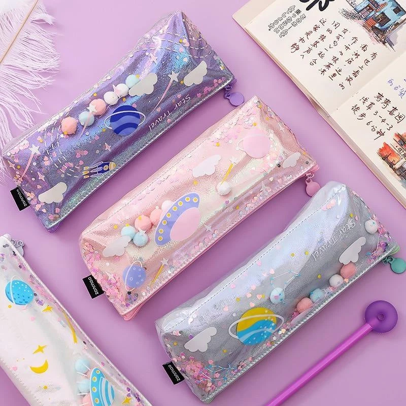 Milky Galaxy Cosmetic Bag - Image 10