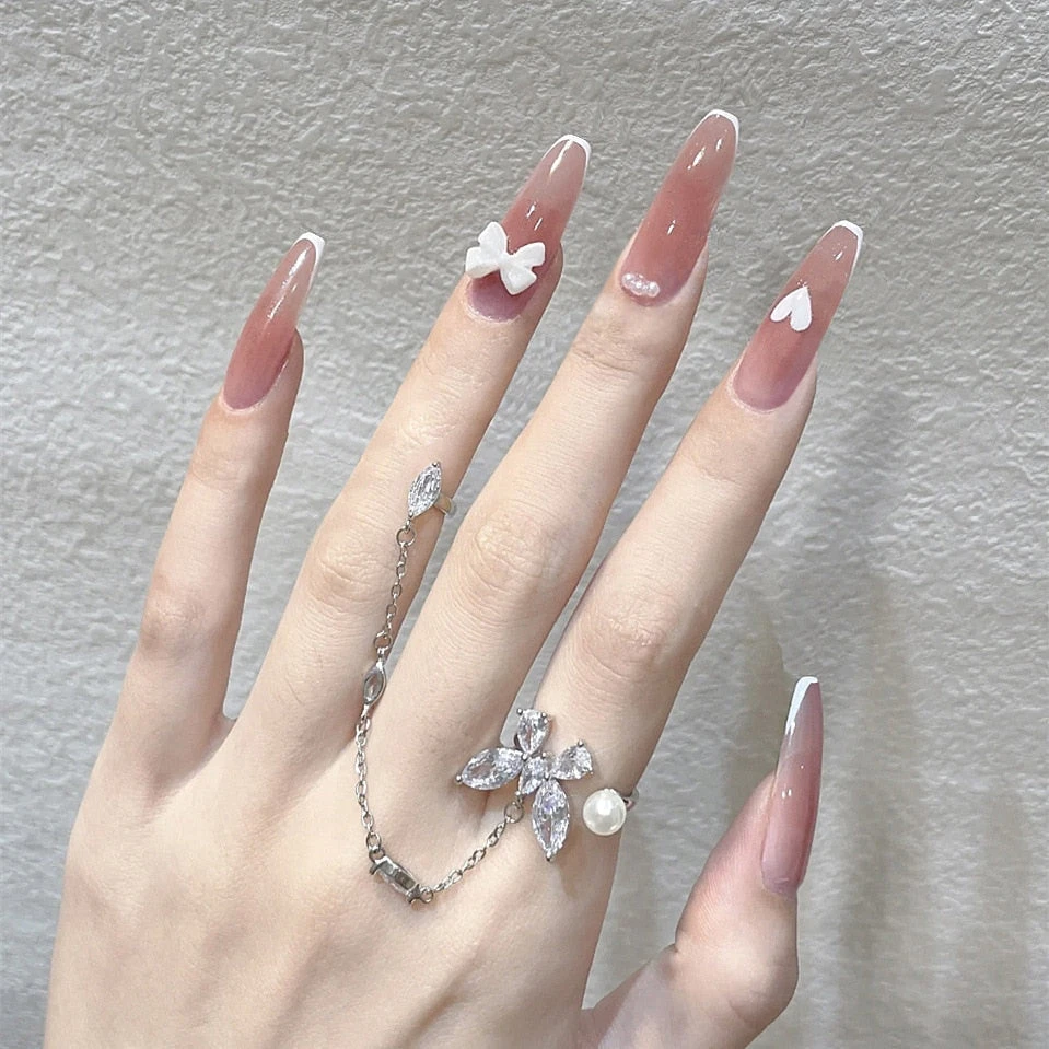 Ombre Gradient Press On Nails