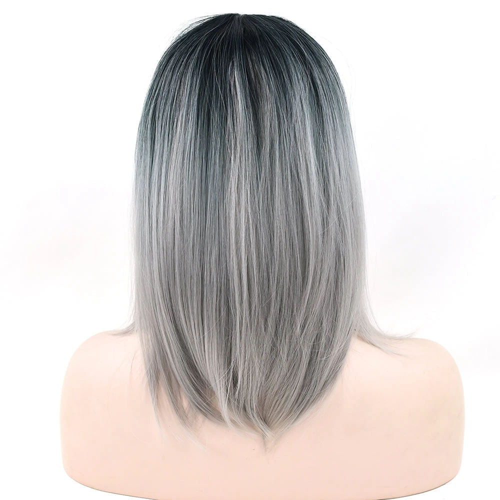 Ombre Medium Length Wigs - Image 16
